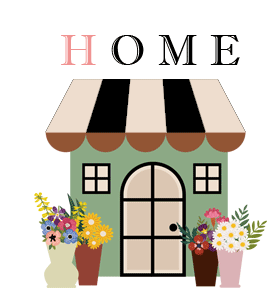 Home Flowers Sticker - Home Flowers Front Door Stickers