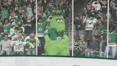 Stars' mascot, Victor E. Green  Dallas stars hockey, Stars hockey