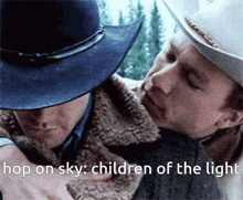 Sky Children Of The Light Brokeback Mountain GIF - Sky Children Of The Light Brokeback Mountain Hop On GIFs