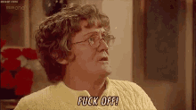 Fuck Fuck Off GIF - Fuck Fuck Off Old Lady GIFs