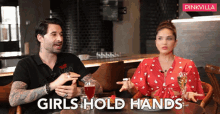Girls Hold Hands Sunny Leone GIF - Girls Hold Hands Sunny Leone Daniel Weber GIFs