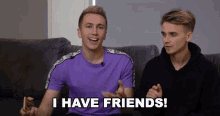 I Have Friends Good Company GIF - I Have Friends Good Company Im Not Alone GIFs