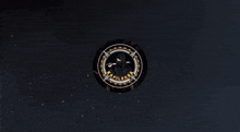 a person is standing in front of a circle that says ' africa ' on it