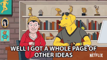 A Whole Page Of Other Ideas I Got More GIF - A Whole Page Of Other Ideas I Got More Prepared GIFs