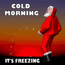 Cold Morning Its Freezing GIF - Cold Morning Its Freezing Santa GIFs