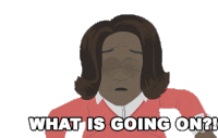 What Is Going On Oprah Winfrey Sticker - What Is Going On Oprah Winfrey South Park Stickers