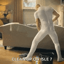 Mr Clean Dancing GIF - Mr Clean Dancing Cleaning GIFs