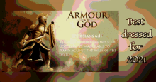 armor of god best dressed2021 battle evil be strong