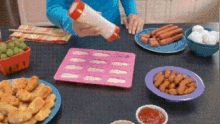 Pigs In A Blanket Cooking GIF - Pigs In A Blanket Cooking Food GIFs