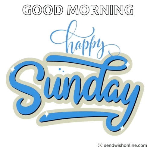 Good Morning Sunday GIFs Tenor