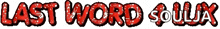 a red text that says last word soulja on it