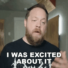 I Was Excited About It Ryan Bruce GIF - I Was Excited About It Ryan Bruce Fluff GIFs