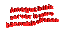 Amogus Ban Sticker - Amogus Ban Offense Stickers