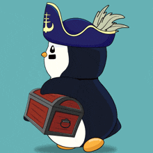 Gold One Piece GIF - Gold One Piece Penguin GIFs