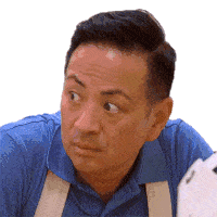 Shocked Vincent Chan Sticker - Shocked Vincent Chan The Great Canadian Baking Show Stickers