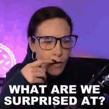 What Are We Surprised At Cristine Raquel Rotenberg GIF - What Are We Surprised At Cristine Raquel Rotenberg Simply Nailogical GIFs