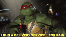 Tmnt Raphael GIF - Tmnt Raphael I Run A Delivery Service For Pain GIFs
