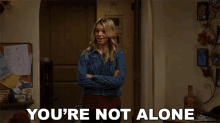 Youre Not Alone Violet GIF