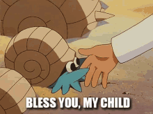 God Bless You GIF - Bless You My Child Lord Helix Pokemon GIFs
