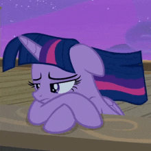 Twilight Sparkle Sad Mlp Sad GIF - Twilight Sparkle Sad Mlp Sad Mlp Sobrepensando GIFs