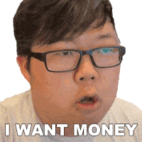I Want Money Sungwon Cho Sticker - I Want Money Sungwon Cho Prozd Stickers