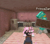 a screenshot of a video game with the name princezar at the bottom