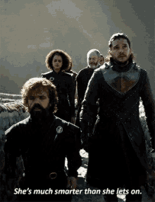 Much Smarter Shes Lets On GIF - Much Smarter Shes Lets On Game Of Thrones GIFs