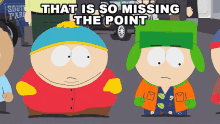 That Is So Missing The Point Kyle Broflovski GIF - That Is So Missing The Point Kyle Broflovski Eric Cartman GIFs