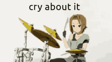 Cry About It Ritsu GIF - Cry About It Ritsu Kon Meme GIFs