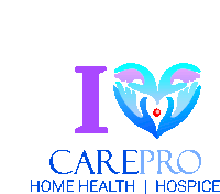 I Love Carepro Carepro Sticker