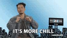 its more chill dumbfoundead area code series its a213thing its laid back