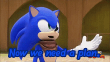 Sonic Boom Now We Need A Plan GIF