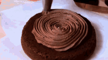 Cake Icing GIF - Chocolate Cake Icing GIFs