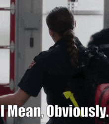 Station 19 Andy Herrera GIF - Station 19 Andy Herrera I Mean Obviously GIFs