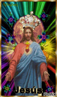 Dios Es Mi Pastor Sagrado Corazon Jesus GIF