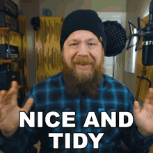 Nice And Tidy Fluff GIF - Nice And Tidy Fluff Riffs Beards And Gear GIFs