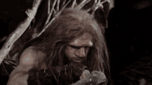 Neandertal Sniff GIF - Neandertal Sniff Smell GIFs