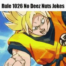 Rule1026 Goku GIF - Rule1026 Goku Rule GIFs