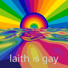Laith Is Gay Gay GIF - Laith Is Gay Gay Rainbow GIFs