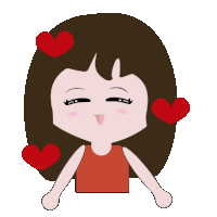 Girl Emotional Sticker - Girl Emotional Emoticon Stickers