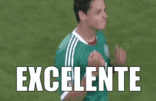 Excelente Chicharito Futbol A Huevo GIF - Excellent Soccer Chicarito GIFs