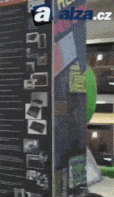 a blurred image of a box that says ' a-alta.cz ' on it