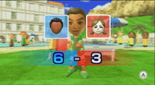 ルシーア 卓球 GIF - ルシーア 卓球 Wii GIFs