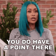 You Do Have A Point There Denise Ford GIF - You Do Have A Point There Denise Ford The Ms Pat Show GIFs