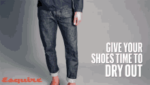 Give Your Shoes Time To Dry Out New Shoes GIF - Give Your Shoes Time To Dry Out New Shoes New Kick GIFs