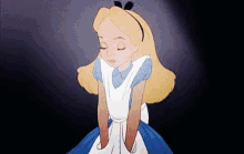 Alice In Wonderland Shrug GIF - Alice In Wonderland Alice Shrug GIFs