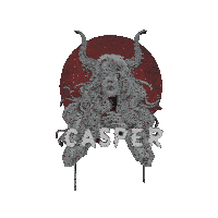 Casperontop Casper The Friendly Ghost Sticker - Casperontop Casper The Friendly Ghost Caspernoscare Stickers