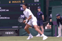 Novak Djokovic Falling GIF
