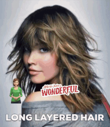 Long Layered Hair Weave Hair GIF - Long Layered Hair Layered Hair Weave Hair GIFs