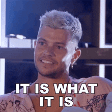 It Is What It Is Brendan Mosca GIF - It Is What It Is Brendan Mosca Are You The One GIFs